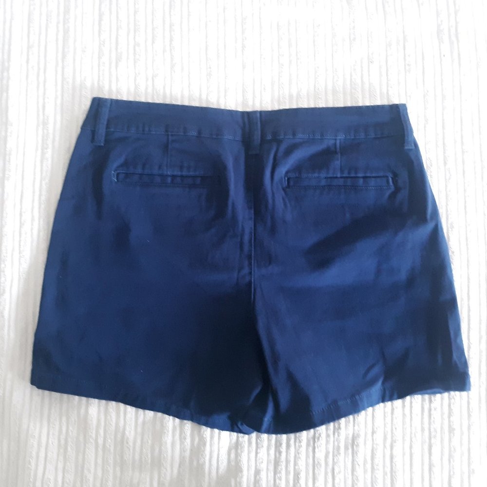 a.n.a. navy blue shorts - Picture 3 of 3